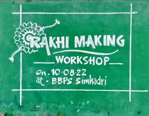 Rakhi Making workshop
